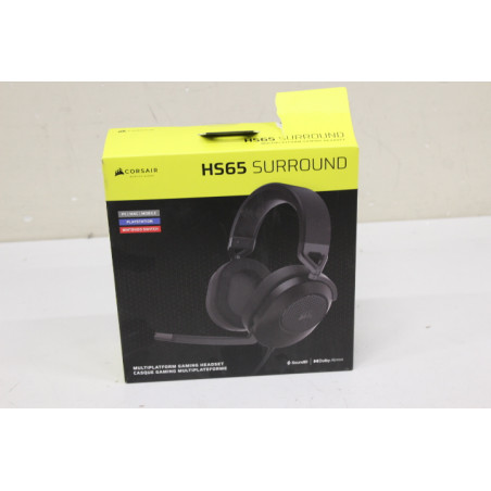 SALE OUT. CORSAIR HS65 Surround Gaming Headset, Wired, Carbon | SALE OUT. Corsair Surround Gaming Headset | HS65 | Wired | Over-