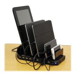 Tripp Lite 10 Port USB Charging Station with Adjustable Storage | U280-010-ST-CEE | UNPACKED, SCRATCHED