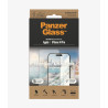 PanzerGlass | Screen protector | Apple | iPhone 14 Pro | Glass | Clear | Ultra-Wide Fit Easy installation Privacy Filter Fingerp