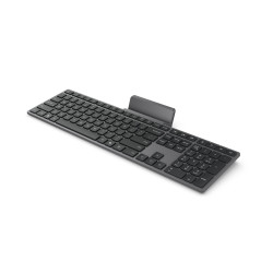 Lenovo 700 Modern Multi-Device Wireless Keyboard-US English | Keyboard | Wireless | US English | Bluetooth | Luna Grey