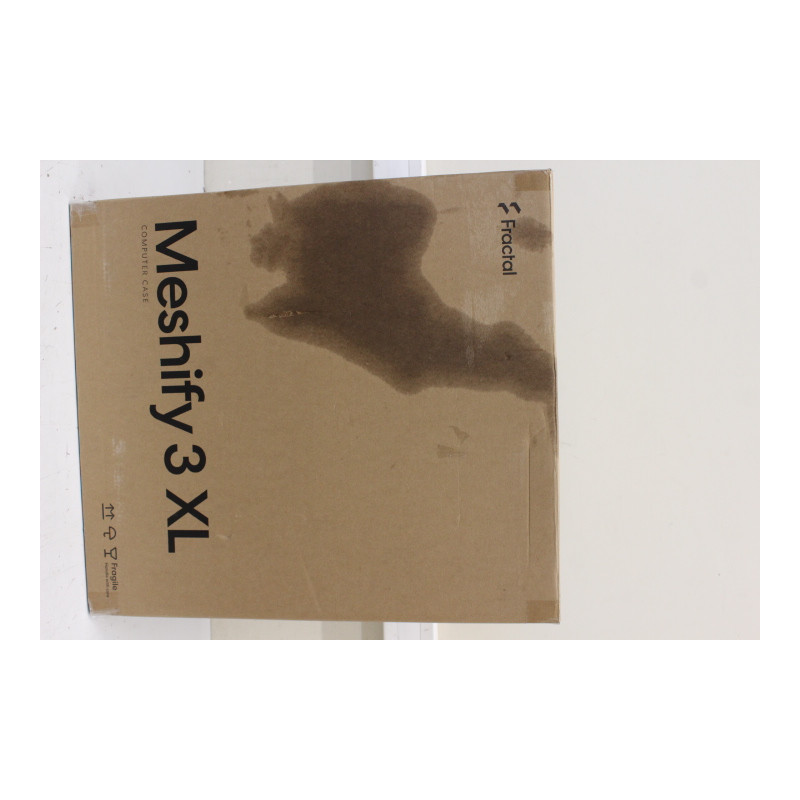 SALE OUT. Fractal Design Meshify 3 XL | Black Solid | ATX | DAMAGED PACKAGING | Power supply included No