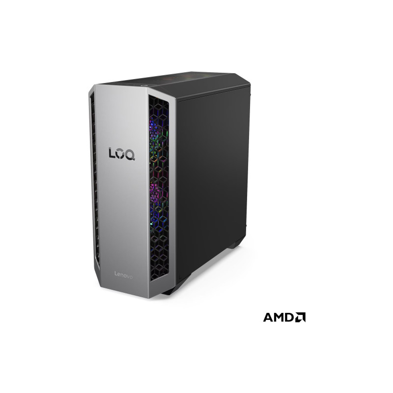 Lenovo LOQ | 26ADR10 | Desktop | Tower | AMD Ryzen 7 | 8745HX | 32 (2x16GB) GB | SODIMM DDR5 | 1000 GB | NVIDIA GeForce RTX 5070