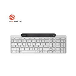 Lenovo 800 Self-Charging Bluetooth Keyboard-US English | Keyboard | Bluetooth | US English | White