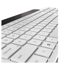 Lenovo 800 Self-Charging Bluetooth Keyboard-US English | Keyboard | Bluetooth | US English | White