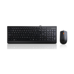 Lenovo | USB Combo Keyboard & Mouse | 300 | Keyboard and Mouse Combo | English | 1.8 m | Black | Wired Via USB
