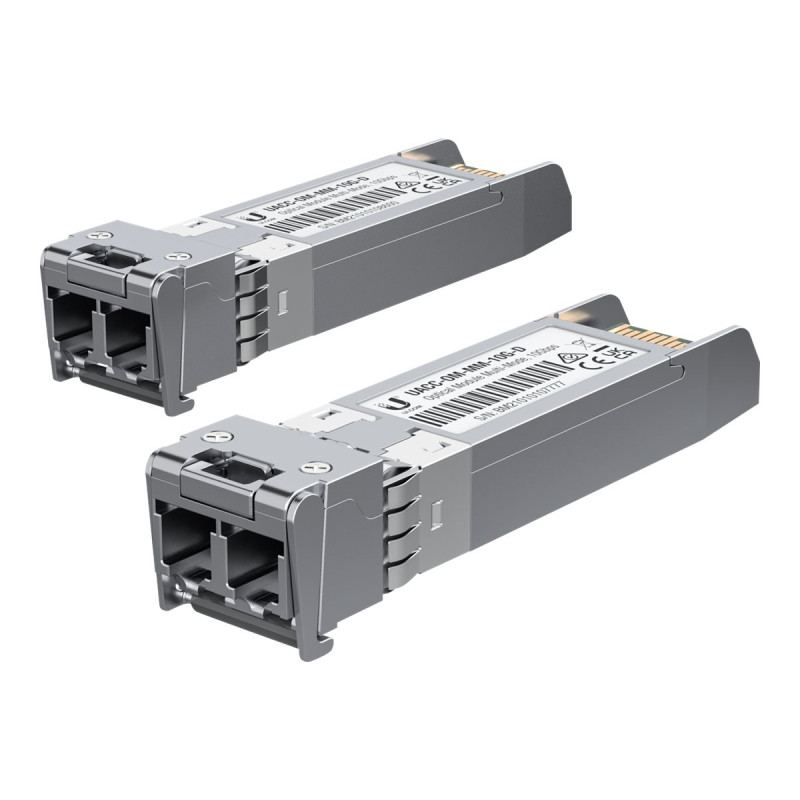 Ubiquiti | Optical Module Multi-Mode 2-PACK | UACC-OM-MM-10G-D-2 | Multi-Mode Fiber | Wavelength 850 nm | Maximum transfer dista