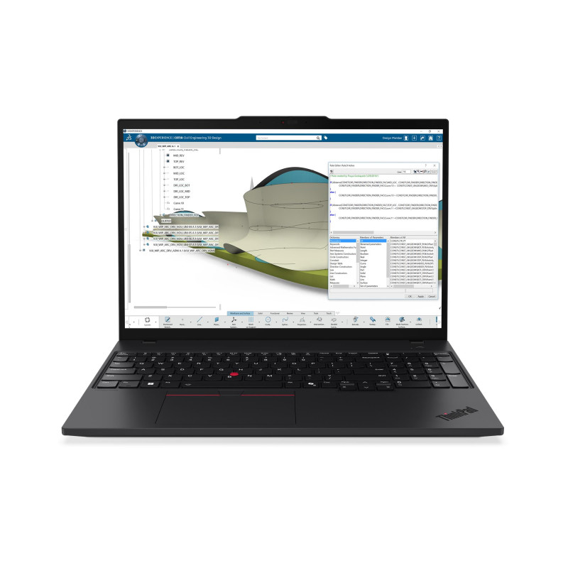 Lenovo ThinkPad P16s G4 AMD | Black | 16 " | IPS | WUXGA | 1920 x 1200 pixels | Anti-glare | AMD Ryzen AI 9 HX PRO | 370 | 64 (2