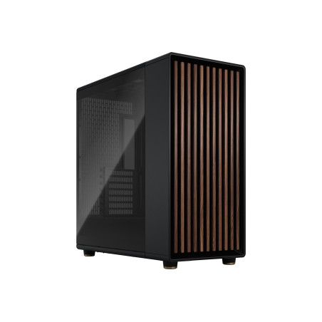 Fractal Design PC Case | North XL | RC Charcoal Black TG Dark | ATX/mATX | Power supply included No