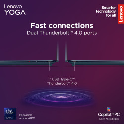 Lenovo Yoga Slim 9 14ILL10 | Tidal Teal | 14 " | OLED | Touchscreen | 4K WQUXGA | 3840 x 2400 pixels | Glossy | Intel Core Ultra