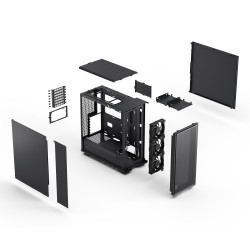 Fractal Design Case | Epoch | Black Solid | ATX | Power supply included No