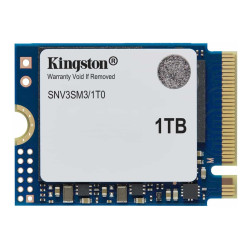 Kingston SSD | NV3 | 1000 GB | SSD form factor M.2 2230 | Solid-state drive interface PCIe 4.0 x4 NVMe | Read speed 6000 MB/s | 
