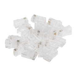 Lanberg | RJ45 Cat. 5/5e UTP Plug 8P8C, 20 pcs | Transparent