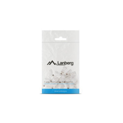 Lanberg | RJ45 Cat. 5/5e UTP Plug 8P8C, 20 pcs | Transparent