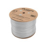 Lanberg | LAN Cable CAT.6A UFTP 305M Solid CU LSZH Grey CPR + Fluke Passed | LCUF6L-11CU-0305-S