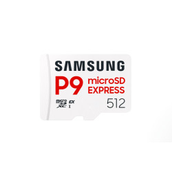 Samsung P9 Express | 512 GB | microSD | Flash memory class U3, V30, A1