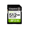Kingston Canvas Select Plus | 512 GB | SD | Flash memory class Class 10, UHS-I, U1/U3, Video Class 10/30