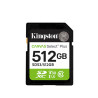 Kingston Canvas Select Plus | 512 GB | SD | Flash memory class Class 10, UHS-I, U1/U3, Video Class 10/30