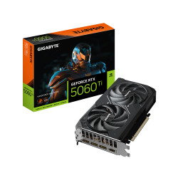 Gigabyte GeForce RTX 5060 Ti WINDFORCE MAX OC 8G | NVIDIA | 8 GB | GeForce RTX 5060 Ti | GDDR7 | HDMI ports quantity 1 | PCI-E 5