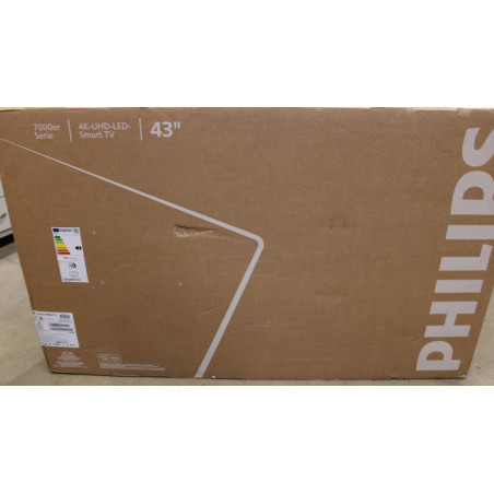 SALE OUT. Philips LED 4K TV | 43PUS7000/12 | 43 | Smart TV | TITAN OS | DAMAGED PACKAGING