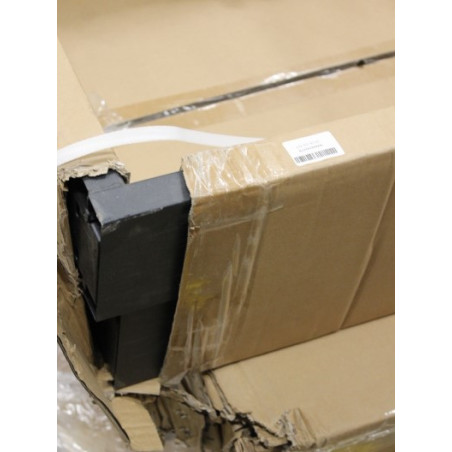 Lanberg Rack cabinet 19" free-standing 42U/600x1000 (flat pack) with glass door lCD V2 | FF01-6042-12BL | DAMAGED PACKAGING, SCR