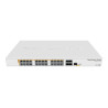 CRS328-24P-4S+RM Gigabit Ethernet POE/POE+ router/switch | 12 month(s) | PoE/Poe+ ports quantity 24