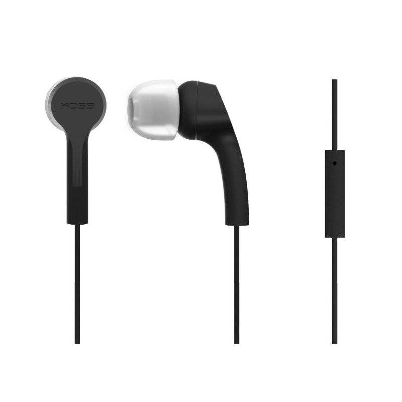 Koss | Headphones | KEB9iK | Wired | In-ear | Microphone | Black
