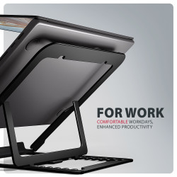 AXAGON STND-LAB stand for laptops and tablets | Adjustable Height, Angle | 10-17.3 " | Maximum weight (capacity) 20 kg | Black