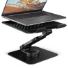 AXAGON STND-LRB stand with 360 rotation for laptops and tablets | Adjustable Height, Angle | 10-17.3 " | Maximum weight (capacit