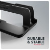 AXAGON STND-VB vertical stand for laptops and tablets | Adjustable width | 10-17.3 " | Black