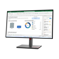 Lenovo | ThinkVision | P27h-30 | 27 " | IPS | QHD | 16:9 | 60 Hz | 6 ms | 2560 x 1440 | 350 cd/m | HDMI ports quantity 1 | Black