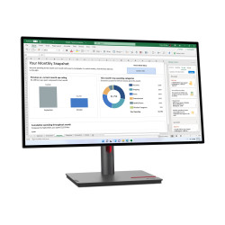 Lenovo | ThinkVision | P27h-30 | 27 " | IPS | QHD | 16:9 | 60 Hz | 6 ms | 2560 x 1440 | 350 cd/m | HDMI ports quantity 1 | Black