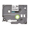 Brother | TZe-131 Laminated Tape | Black on Clear | TZe | 8 m | 1.2 cm