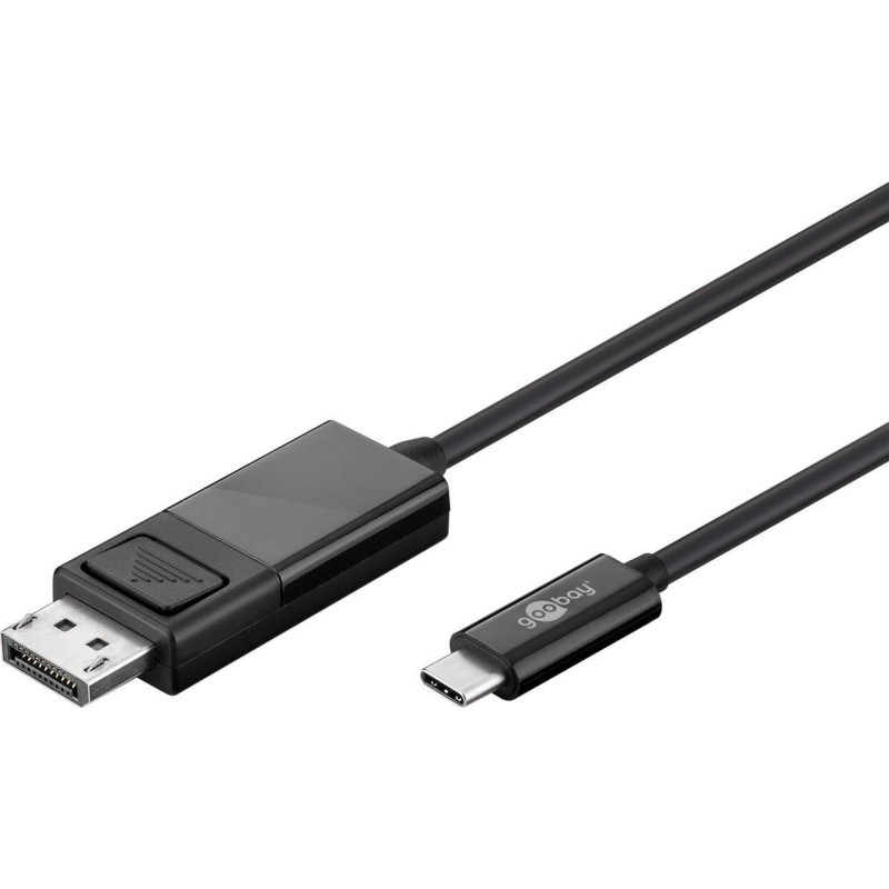 Goobay | USB-C- DisplayPort adapter cable (4k 60 Hz) | 79295 | USB-C male | DisplayPort male | USB-C to DP | 1.2 m