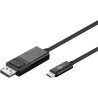 Goobay | USB-C- DisplayPort adapter cable (4k 60 Hz) | 79295 | USB-C male | DisplayPort male | USB-C to DP | 1.2 m