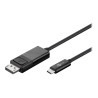 Goobay | USB-C- DisplayPort adapter cable (4k 60 Hz) | 79295 | USB-C male | DisplayPort male | USB-C to DP | 1.2 m