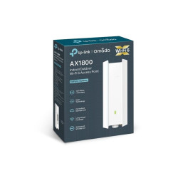 TP-LINK | AX1800 Indoor/Outdoor WiFi 6 Access Point | EAP610-Outdoor | 802.11ax | 2.4 GHz/5 GHz | 1201+574 Mbit/s | 10/100/1000 