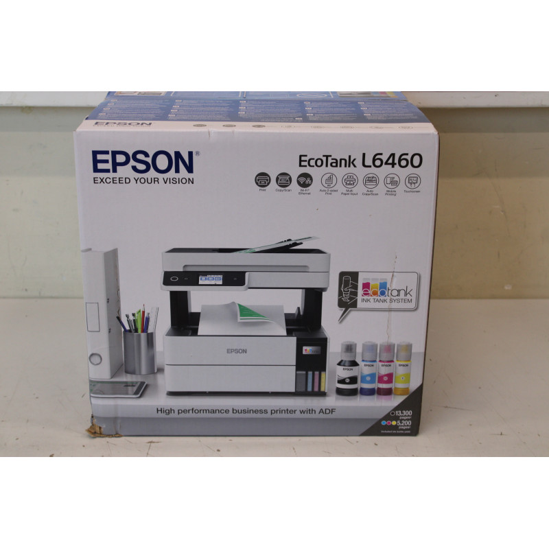 SALE OUT. Epson Multifunctional printer | EcoTank L6460 | Inkjet | Colour | 3-in-1 | Wi-Fi | Black and white | DAMAGED PACKAGING