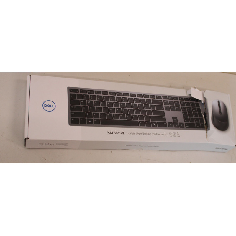SALE OUT. | SALE OUT. Dell | Premier Multi-Device Keyboard and Mouse | KM7321W | Keyboard and Mouse Set | Wireless | Batteries i