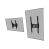 Neomounts Wall mount | WL35S-950BL19 | Tilt, Height adjustment, Width adjustment, Rotate | 55-115 " | Maximum weight (capacity) 