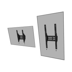 Neomounts Wall mount | WL35S-950BL19 | Tilt, Height adjustment, Width adjustment, Rotate | 55-115 " | Maximum weight (capacity) 