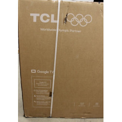 SALE OUT. TCL 4K QLED TV | 65T8C | 65 | Smart TV | Google TV | DAMAGED PACKAGING