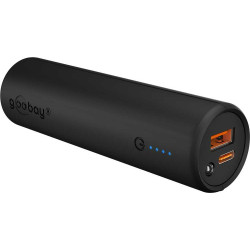 Goobay Bike Powerbank 5.0 with Reinforced Holder for Bicycle Handlebars | 60656 | 5000 mAh | Black