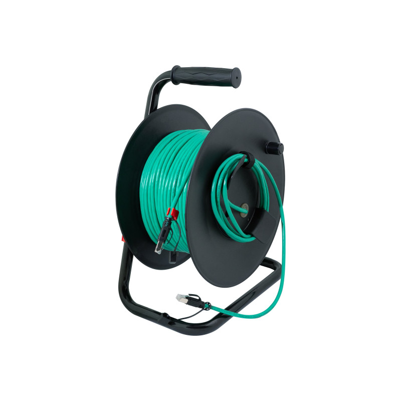 Logilink Network Cable Reel Green CAT 6A S/FTP, 80 m | CQ3080S
