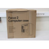 SALE OUT. Fractal Design | Focus 2 | Side window | RGB Black TG Clear Tint | Midi Tower | DAMAGED PACKAGING | Power supply inclu