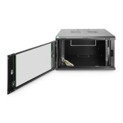 Digitus Wall Mounting Cabinets Dynamic Basic Series | DN-19 07-U-EC-SW | Black | 38.9 x 60 x 45 cm