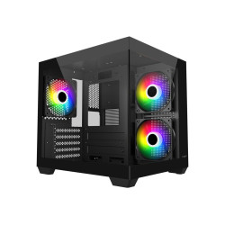 FSP Case | S140-BA | Black | Mini-ITX, uATX(M-ATX) | Power supply included No