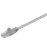 Goobay | CAT 5e patch cable, U/UTP | Grey RJ45 male (8P8C) | RJ45 male (8P8C)