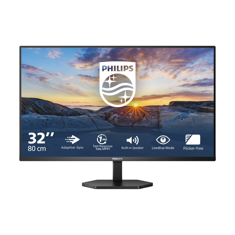 Philips | 32E1N3100LA/00 | 32 " | VA | 16:9 | 75 Hz | 4 ms | 1920 x 1080 pixels | 300 cd/m | HDMI ports quantity 1 | Black