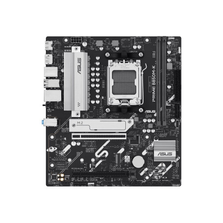 Asus PRIME B850M-K | Processor family AMD | Processor socket AM5 | DDR5 | Supported hard disk drive interfaces SATA, M.2 | Numbe