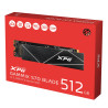 ADATA | XPG Gammix S70 BLADE | 512 GB | SSD form factor M.2 2280 | Solid-state drive interface PCIe Gen4x4 | Read speed 7400 MB/